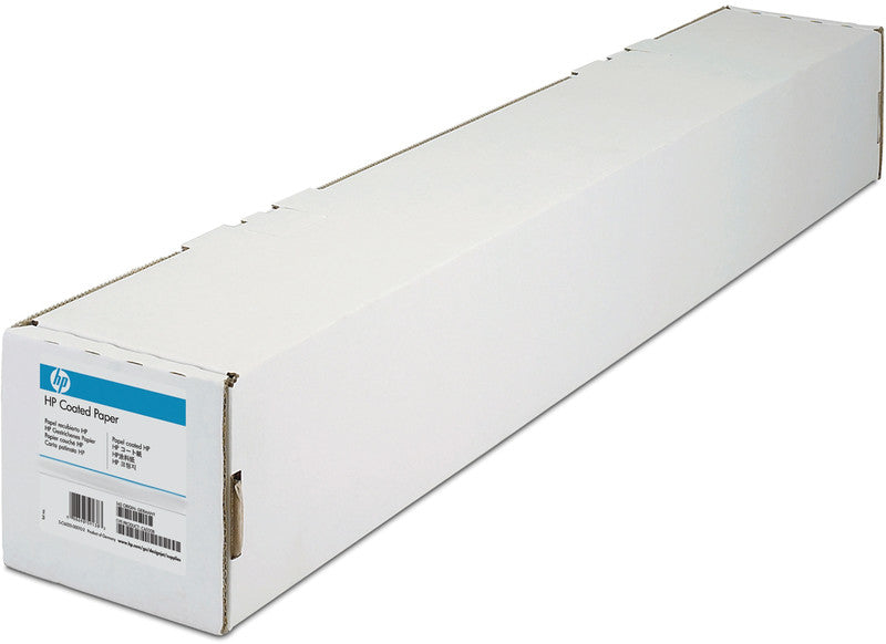 HP Beschichtetes Papier Matt – 54,0" × 45,7 m, 98,5 g/m², Weiss – für HP DesignJet 1050C, 1055CM, 2000CP und andere