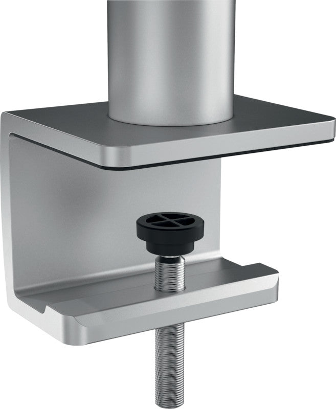 Durable Monitorarm, Tischklemme, bis 27", VESA 75 × 75/100 × 100 mm, 8 kg, silber
