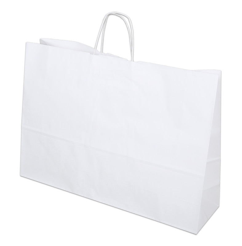 Elco Tragetasche, Weiss – 550 × 150 × 390 mm – 50 Stk.