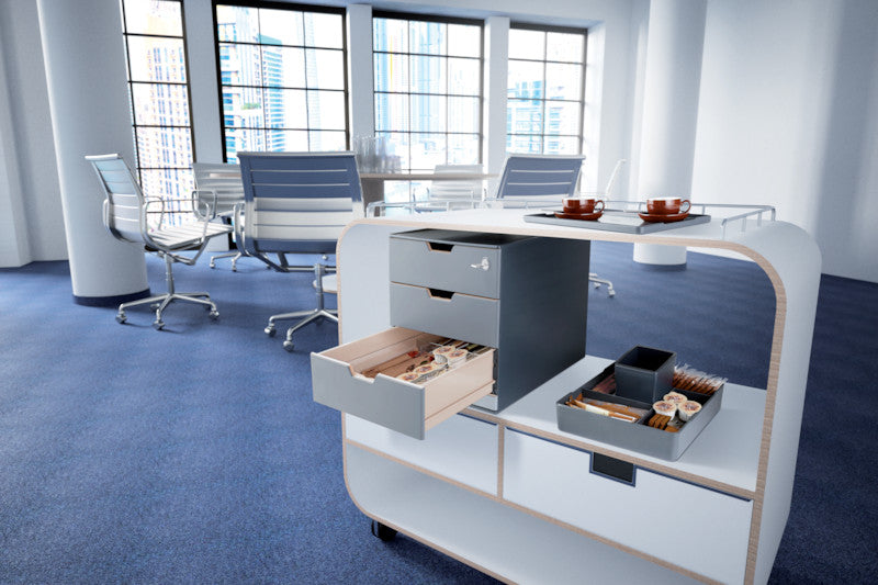Durable Schubladeneinsatz – für Durable Schubladenelement Varicolor, Kaffeestation Coffee Point Box – 242 × 48