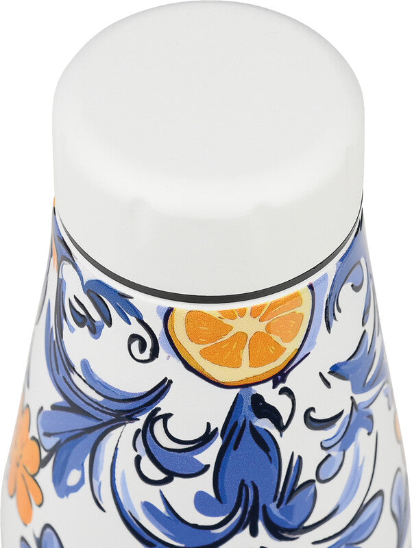Estia Trinkflasche – 5 dl – Edelstahl, isoliert, Schraubverschluss – Amalfi Coast