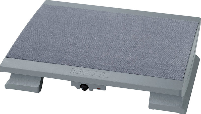 MAUL Fussstütze – grau – 450 × 390 mm – Kunststoff, rutschfest