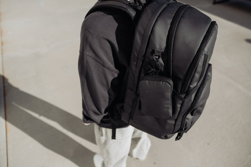 Beckmann Sport Air Rucksack – Schwarz Beschichtet