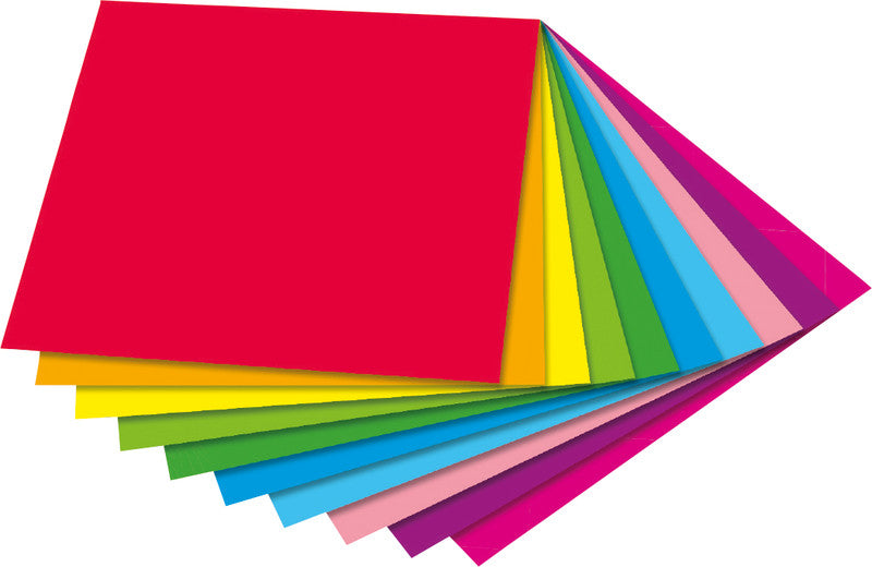 Folia Faltblätter, Duo – 150 × 150 mm – 80 g/m² – sortiert – 50 Blatt