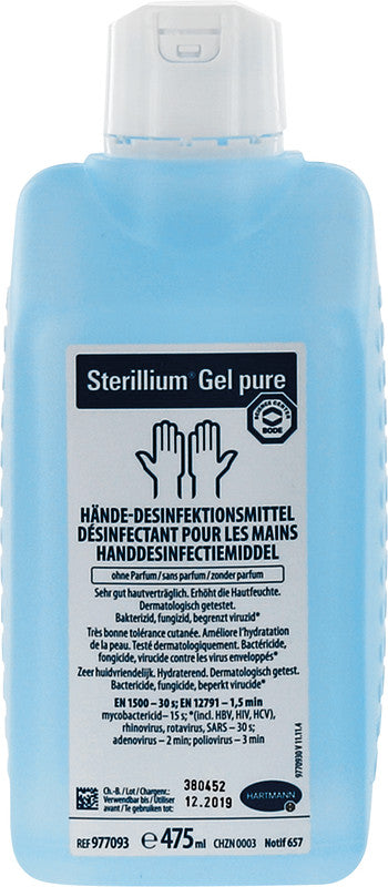 Sterillium Desinfektionsgel – Kunststoff, Weiss, 475 ml