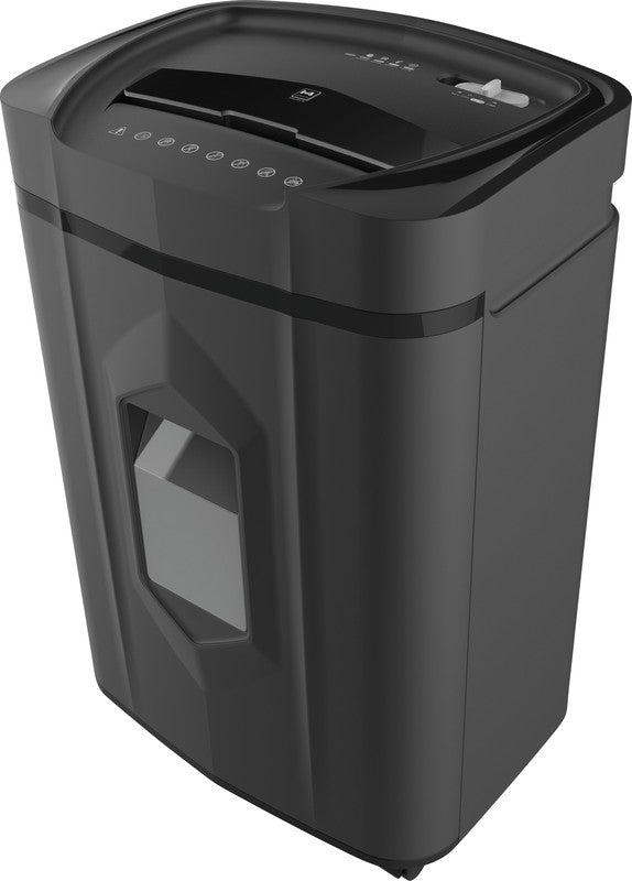 Q-Connect Q14MCC2 – Aktenvernichter, DIN P-4, Mikroschnitt 4 × 12 mm, 14 Blatt, 18,9 l, A4