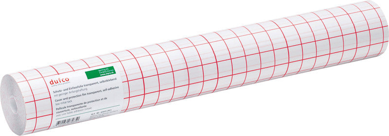 Dufco Klebefolie – glänzend, permanent, transparent – 50,0 × 2500,0 cm