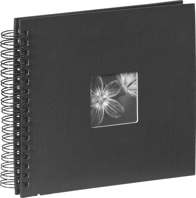 Hama Fotoalbum – für 280 × 240 mm, schwarz, mit Pergaminzwischenblättern, Papier