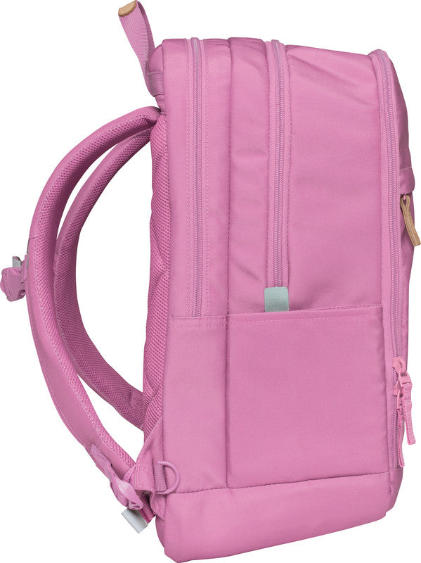 Beckmann Urban Midi Rucksack – Pink – 29 × 44 × 21 cm – Recycelte Materialien
