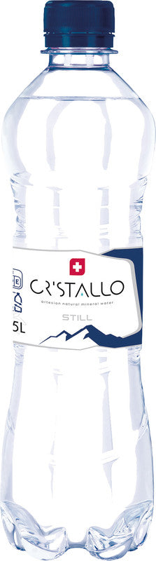 Cristallo Mineralwasser PET – 12 × 5 dl