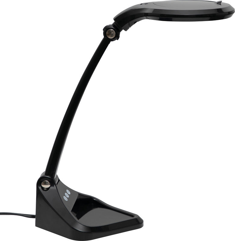 MAUL Leuchtlupe – 1,75× (Spot 4×) – Ø 100 mm – mit LED, schwarz