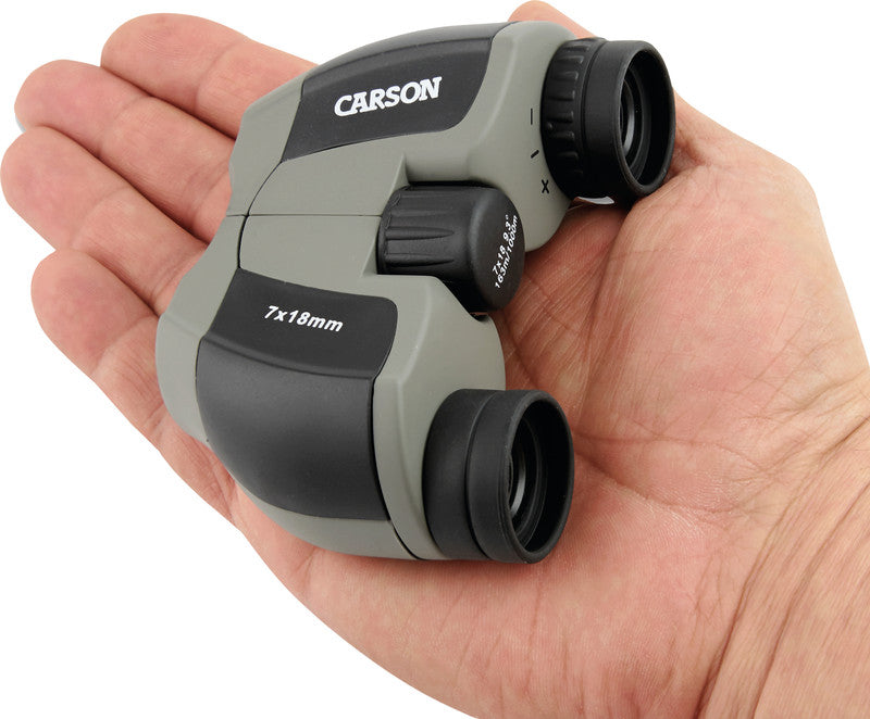 Carson MiniScout – Kompakt-Fernglas – 7× – Ø 18 mm – Schwarz