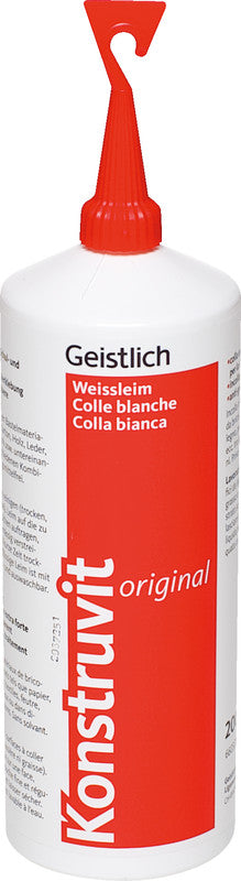 Konstruvit Weissleim – 200 g – transparent trocknend, lösungsmittelfrei