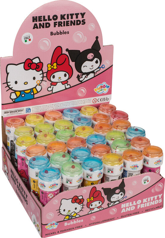 Out oft the blue Out of the Blue Seifenblasen Hello Kitty – 60 ml – ab 3 Jahren – mehrfarbig