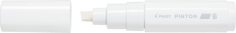 Pilot Pigment-Marker Pintor – weiss – 4er-Set – deckend