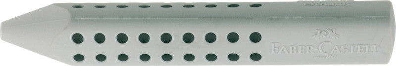 Faber-Castell Radierer Grip 2001 – für Blei- und Farbstifte – 90 × 14 × 14 mm – Kunststoff – grau