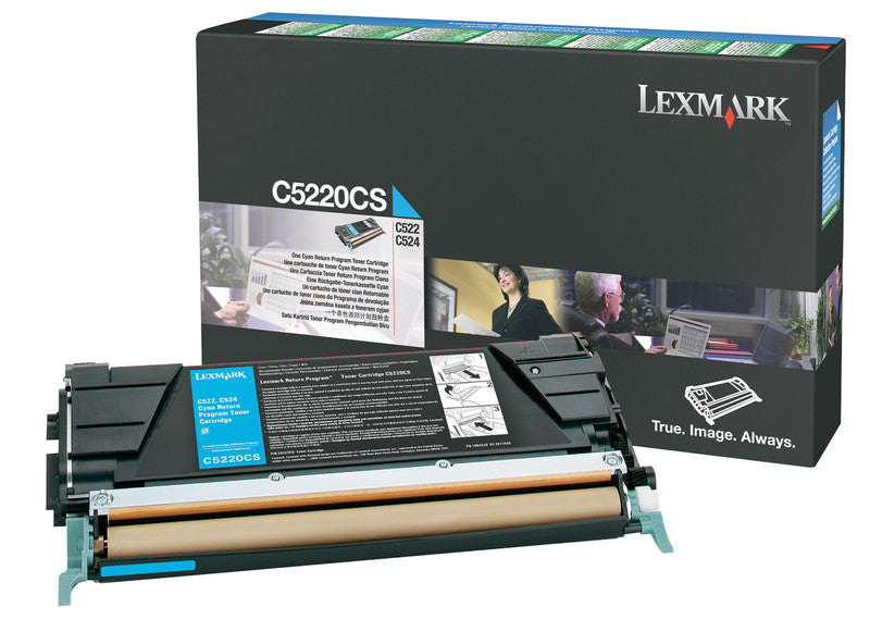 Lexmark Toner – cyan, 3000 Seiten