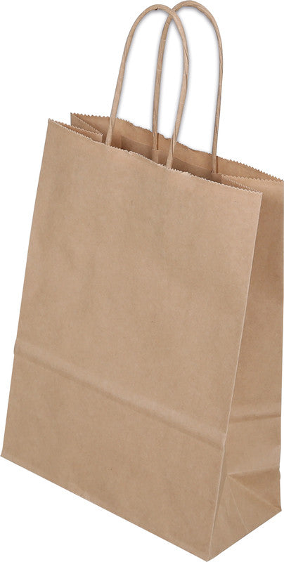 Elco Tragetasche, braun – 180 × 80 × 240 mm – 50 Stk.