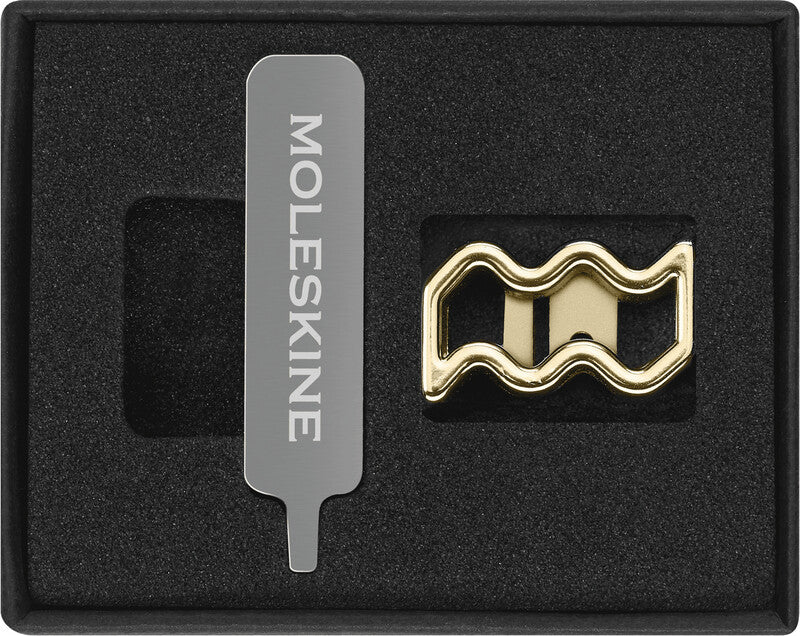 Moleskine Pin Wassermann, Zinklegierung, Gold