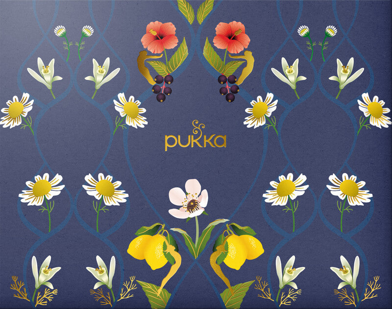 Pukka Bonbon-Box – Teebeutel-Box, sortiert – 30 Beutel, 6 Sorten