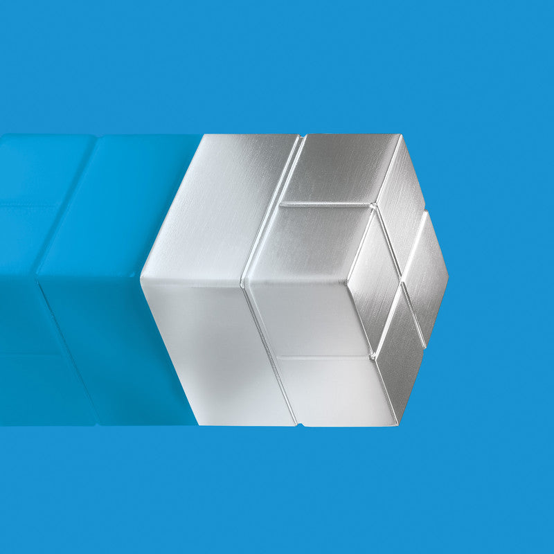 Sigel Magnetwürfel – Stahl, Silber, Cube Artverum SuperDym, 20 × 20 × 20 mm, 1 Stück