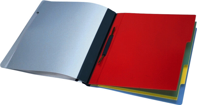Durable Schnellhefter Divisoflex – A4, PP, blau, Beschriftungsfeld