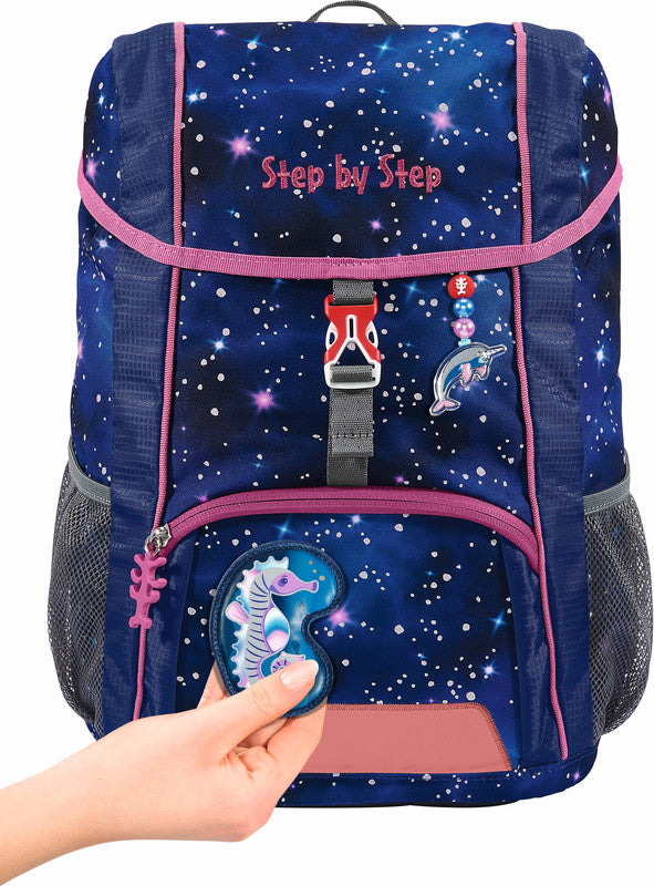 Step by Step Magic Mags Zubehörset – 3-teilig – Star Seahorse Zoe – mit Leuchteffekt