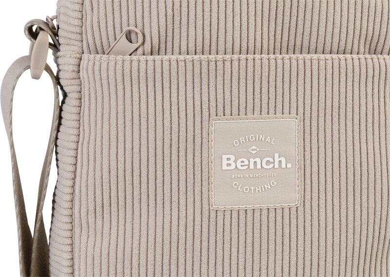 Bench Umhängetasche, 2,5 l, Polyester, Beige, 16 × 21 × 6 cm