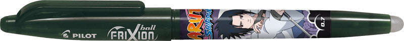Pilot FriXion Ball Naruto Shippuden – Radierbarer Tintenroller mit Kappe, 0,7 mm, Schwarz, für Linkshänder
