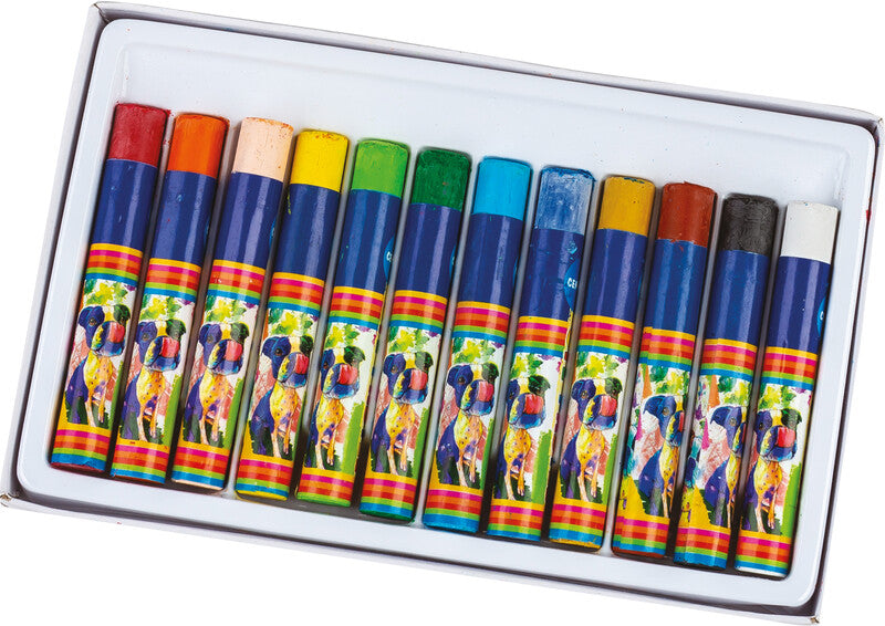 Centrum Ölpastelle, 12 Farben (sortiert), 12er-Set