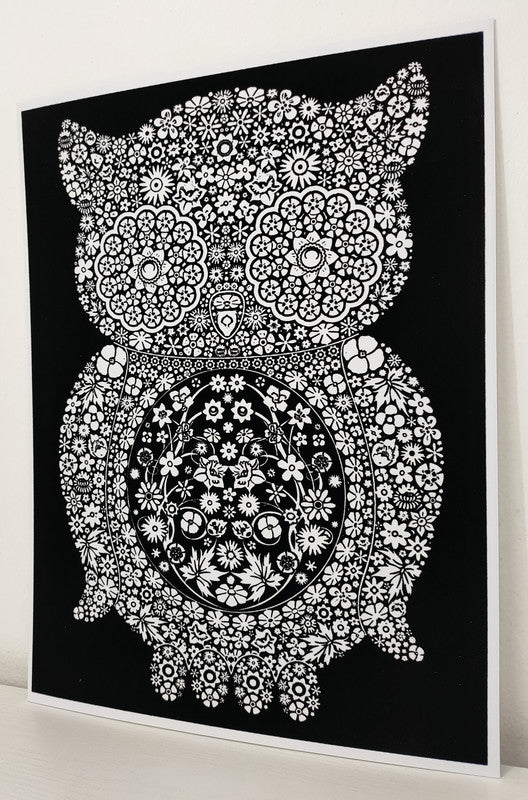 Tataruga Malkarton, Karton, 21 × 29,7 cm, schwarz