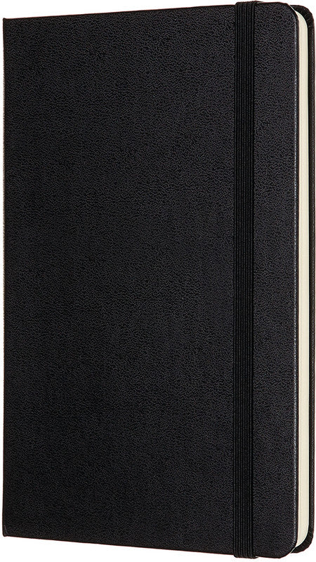 Moleskine Notizbuch Classic Collection, blanko, Leimbindung, Hardcover, 208 Seiten, 90 g/m² – schwarz