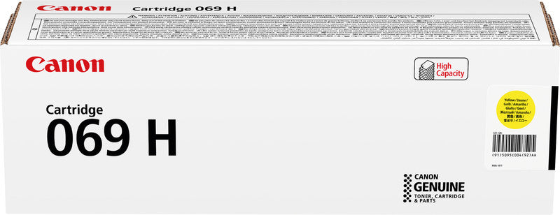 Canon Toner 069H – gelb, 5500 Seiten
