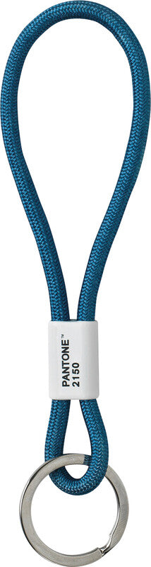 Pantone by Copenhagen Schlüsselanhänger Kurz – Nylon, Blau, 33 × 180 mm