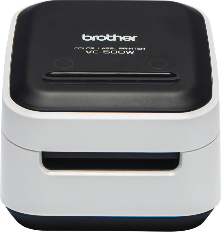 Brother VC-500W – Farbetikettendrucker, ZINK, bis 50 mm, 313 dpi, USB, WLAN, Spiegeldruck