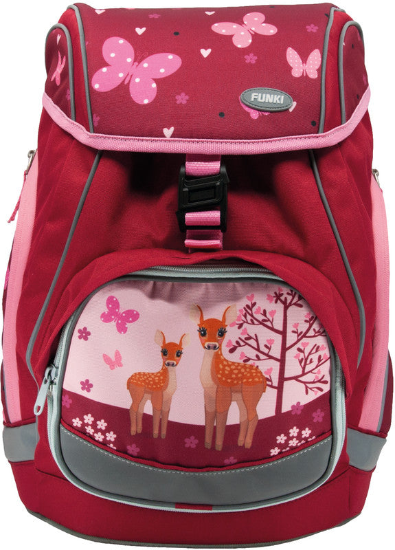Funki Schulrucksack-Set Flexy-Bag – 5-teilig – Bambi