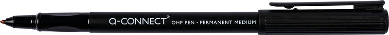 Q-Connect Permanent-Marker für Folien und glatte Oberflächen – schwarz