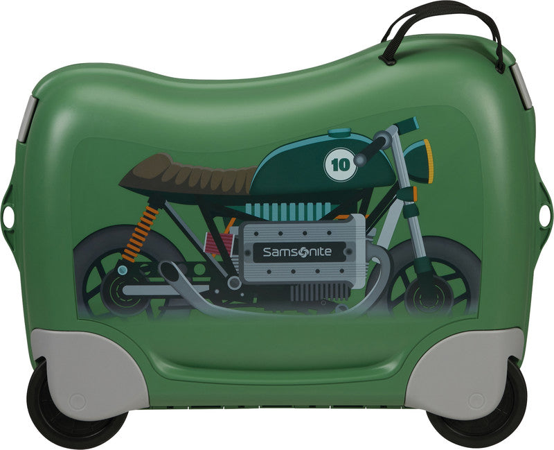 Samsonite Ride-on-Kindertrolley Dream2Go Rider Handgepäck – 30 l, PP, 4 Rollen, Motorbike, 52 × 38 × 21 cm
