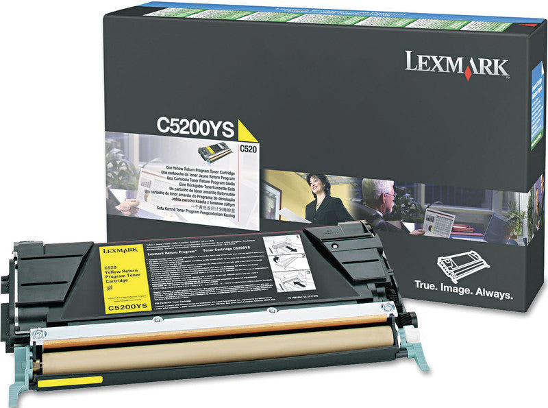 Lexmark Toner – Gelb, 1500 Seiten