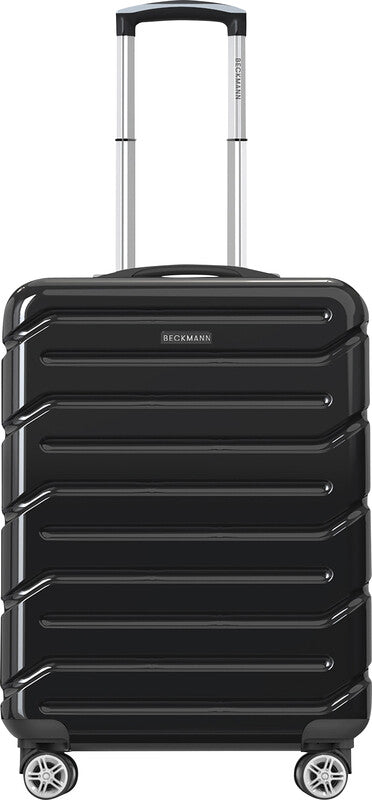 Beckmann Trolley Infinity – Hartschale PC/ABS, 4 Doppelrollen, mit TSA, Schwarz, 39 × 55 × 21 cm