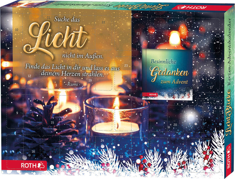 Roth Adventskalender Lichtblicke, sortiert, Karton, 45 × 34 cm