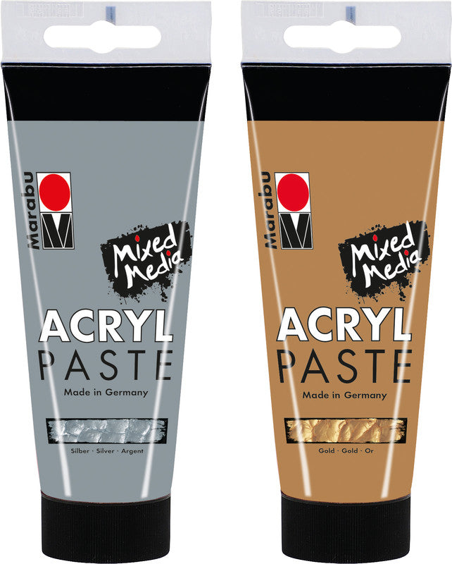 Marabu Acrylfarbe – Gold Metallic, 100 ml