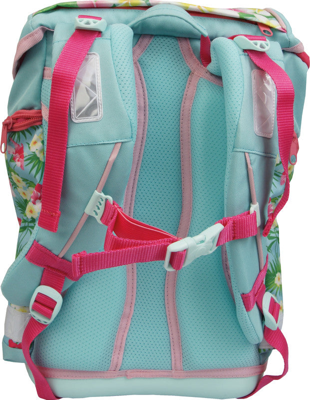 Funki Schulrucksack-Set Joy-Bag – 4-teilig – Flamingo