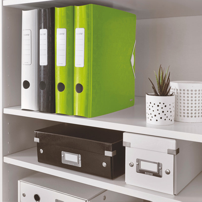 Leitz Active WOW Hebelordner – für A4 – Rückenbreite 6,5 cm – Grün