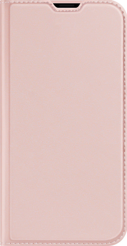 Dux Ducis Booklet-Hülle – für Apple iPhone 13 Pro Max – Roségold – Kunstleder, mit Kartenfach