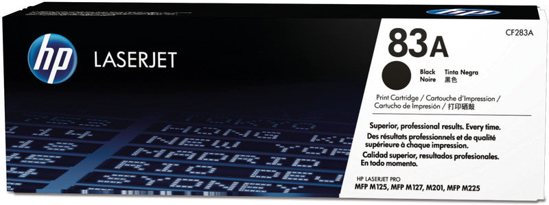 HP Toner 83A – schwarz, 1500 Seiten