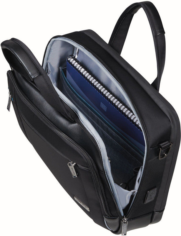 Samsonite Spectrolite 3.0 Notebook-Tasche – 12 l, Aufsteckfunktion, USB-Port, Polyester, Schwarz