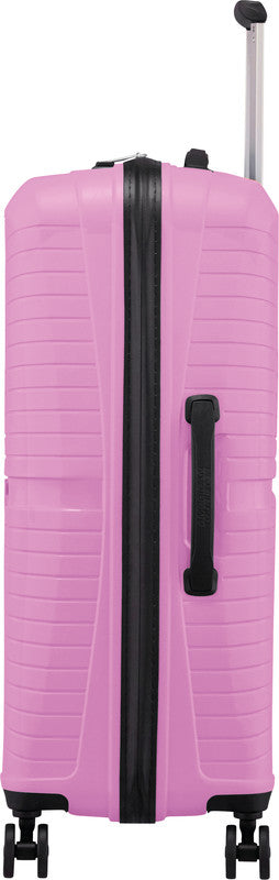 American Tourister Trolley – 67 l, Hartschale PP, 4 Doppelrollen, mit TSA, Pink Lemonade, 44,5 × 67 × 26 cm