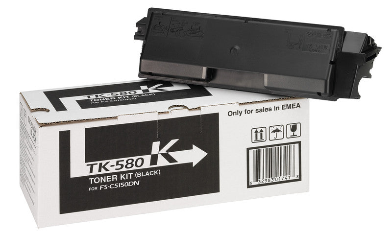 Kyocera – Toner TK-580K – schwarz, 3500 Seiten