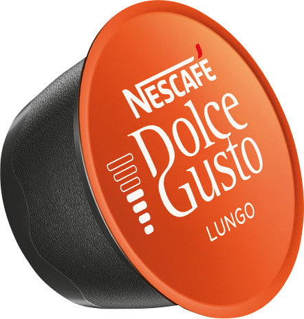 Nescafé Dolce Gusto Kaffeekapseln Lungo – für Dolce Gusto – Intensität 6 – 16 Kapseln